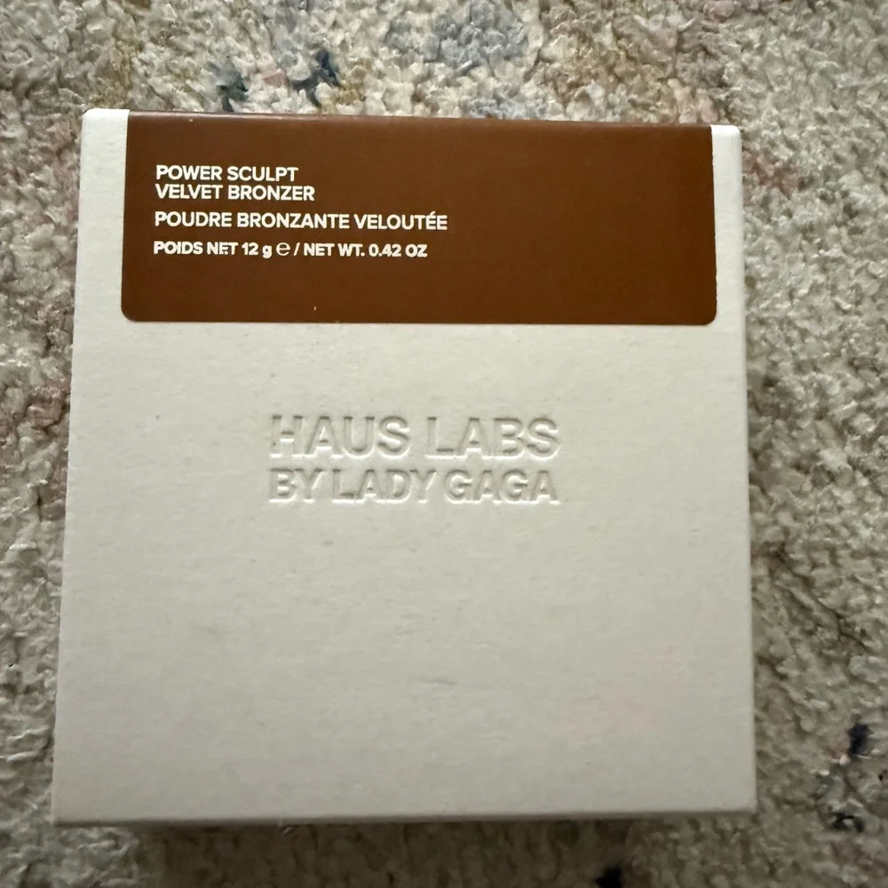 Haus Labs Power Sculpt Velvet Bronzer – Medium Level 8 NEW